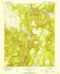 Canones 1953 topographic map thumbnail