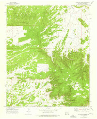 Cantaralo Spring 1972 topographic map thumbnail