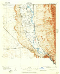 Canutillo 1917 topographic map thumbnail