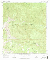 Canyon Hill 1965 topographic map thumbnail