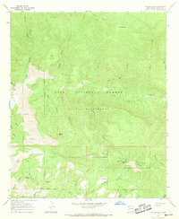 Canyon Hill 1965 topographic map thumbnail