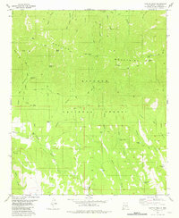 Capitan Peak 1981 topographic map thumbnail