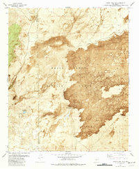 Capitol Peak SE 1981 topographic map thumbnail