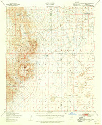 Capitol Peak 1947 topographic map thumbnail