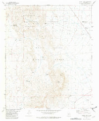 Capitol Peak 1981 topographic map thumbnail