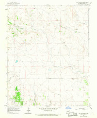 Car Top Butte 1966 topographic map thumbnail