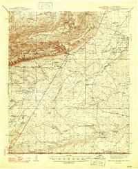 Carlsbad Caverns East topographic map thumbnail