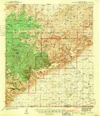Carlsbad Caverns West topographic map thumbnail