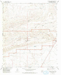 Carlsbad Caverns 1979 topographic map thumbnail