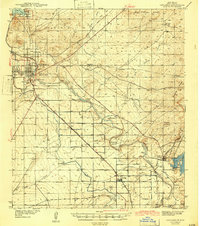 Carlsbad 1943 topographic map thumbnail