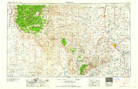 Carlsbad 1958 topographic map thumbnail