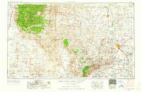 Carlsbad 1954 topographic map thumbnail