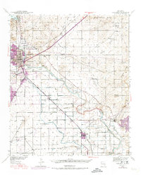 Carlsbad 1939 topographic map thumbnail