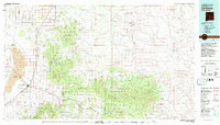 Carrizozo 1981 topographic map thumbnail