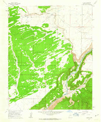 Carson 1961 topographic map preview