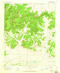 Casamero Lake 1963 topographic map thumbnail