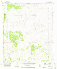 Cat Mesa 1972 topographic map thumbnail
