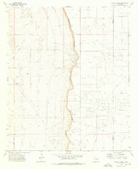 Caudill Ranch 1973 topographic map thumbnail