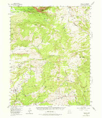 Cebolla 1955 topographic map thumbnail