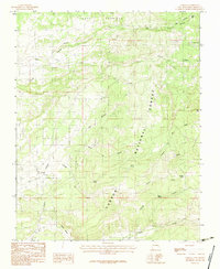 Cebolla 1983 topographic map thumbnail