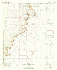 Cedar Point SE 1973 topographic map thumbnail