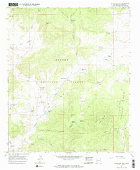 Centerfire Bog 1965 topographic map thumbnail