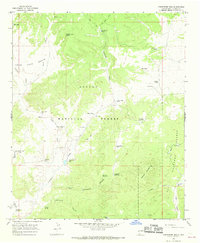 Centerfire Bog 1965 topographic map thumbnail