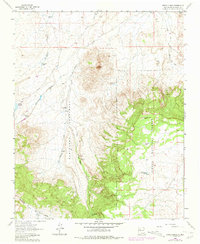 Cerro Alesna 1963 topographic map thumbnail