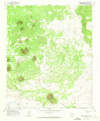 Cerro Brillante 1967 topographic map thumbnail