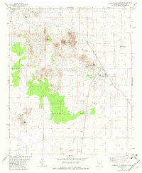 Cerro De La Campana 1982 topographic map thumbnail