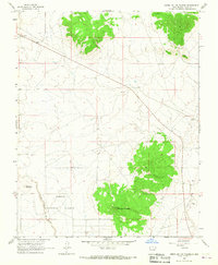 Cerro De Los Taoses 1963 topographic map thumbnail