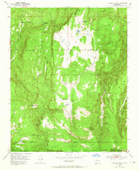 Cerro Del Grant 1953 topographic map thumbnail