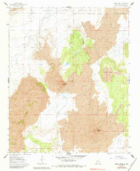 Cerro Verde 1960 topographic map thumbnail