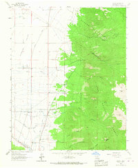 Cerro 1963 topographic map thumbnail