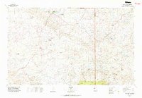 Chaco Mesa topographic map thumbnail