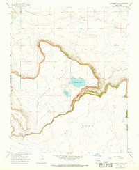 Charette Lake 1966 topographic map thumbnail