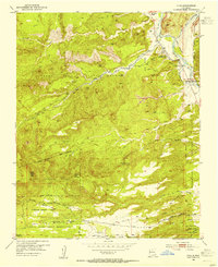 Chili 1953 topographic map thumbnail