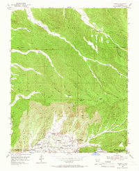 Chimayo 1953 topographic map thumbnail