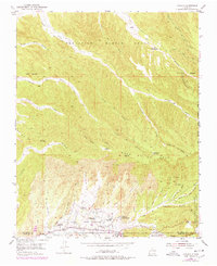 Chimayo 1953 topographic map thumbnail