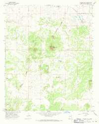 Chimney Hill 1967 topographic map thumbnail