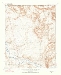 Chimney Rock 1934 topographic map thumbnail