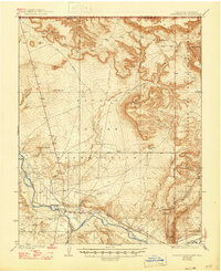 Chimney Rock 1936 topographic map thumbnail