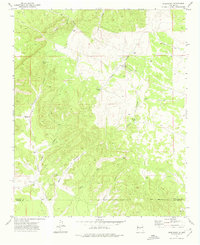 Chupadera 1972 topographic map thumbnail