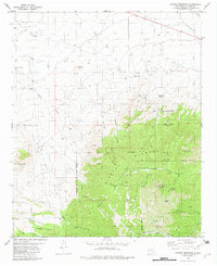 Church Mountain 1982 topographic map thumbnail