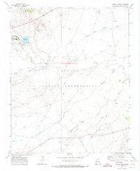 Chuska Lake 1970 topographic map thumbnail