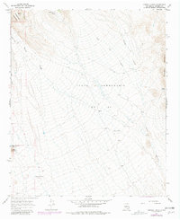 Cienega Ranch 1965 topographic map thumbnail