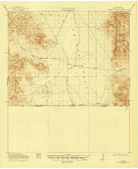 Cienega Springs 1918 topographic map thumbnail