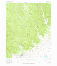 Cimarron 1955 topographic map thumbnail
