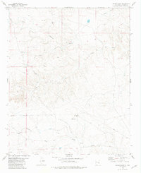 Cistern Draw 1981 topographic map thumbnail