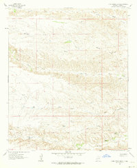 Clark Spring Canyon 1961 topographic map thumbnail